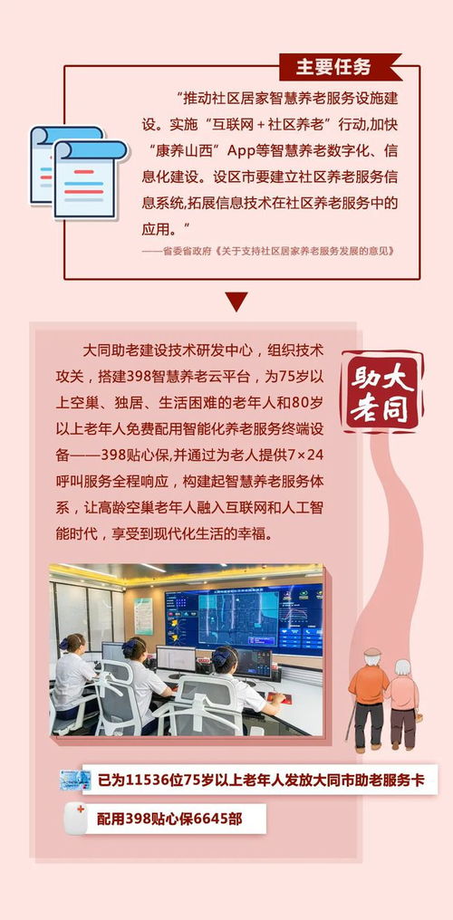 大同助老 對標(biāo)省社區(qū)居家養(yǎng)老服務(wù)發(fā)展意見 六助 溫暖千家萬戶
